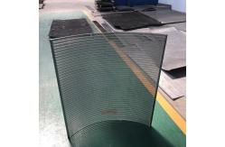 China Welded End Connection Johnson Wedge Wire Screens Galvanized For Durability supplier