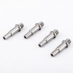 Aluminum CNC Parts Machining Stainless Steel Fasteners Titanium Threaded Pipe Fittings Adapters for sale