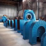 Customized High Head Water Hydroelectric Turbine Factory Price Generator Efficiency