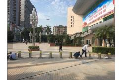 China Durable IP67 Hydraulic Road Barriers , Parking Space Blocker Built - In Valve supplier