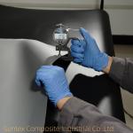 Durable Silicone Coated Fiberglass Fabric Cloth 0.3mm Thickness for sale