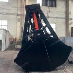 12cbm Black Wireless Remote Control Grab CCS Excavator Grab Bucket for sale