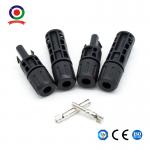 Male And Female Electrical Pin Connectors Solar Cable Connector 1500V DC IP67 for sale