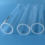 Customized Different Diameter Polished Transparent Clear Silica Quartz Glass Tube High Temperature Resistant Quartz Tube for sale