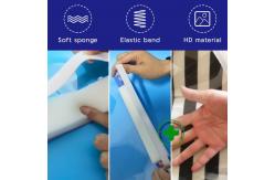 China 32cm * 22cm Protective Face Shield Direct Splash Protection Plastic Face Shield supplier