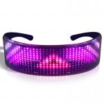 Shining Programmable LED Glasses Bluetooth 4.0 Full Color Glowing for sale