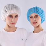 Waterproof Anti Dust 5gsm 19 Inches Disposable Bouffant Cap for sale