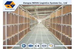 China Q235B Cold Roller Steel Multi Tier Mezzanine Rack Systems For Warehouse supplier