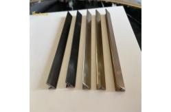 China 304 T Slot Stainless Steel Tile Trim Mirror Finish Width T6-T50 supplier