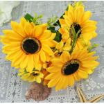 Decorative Plastic Sunflower Artificial Decoration Sunflower