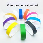 Barcode Waterproof Tyvek Dupont Paper Wristband for Swimming Pool Events