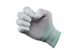 China Black Plastic Gloves Tailored for Low Breathability Applications supplier