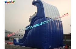China Giant Dolphin Commercial Inflatable Slide , 8.5m Inflatable Slide Games supplier