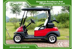 China Metallic Red Color Electric Golf Car supplier