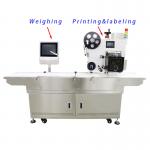 Self-Adhesive Labeling and Online Weighing Checkweigher for Automatic Food Packaging