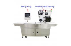 China Self-Adhesive Labeling and Online Weighing Checkweigher for Automatic Food Packaging supplier
