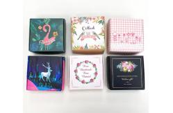 China Custom Printed 300gsm White Paper Soap Boxes for Bar Soaps supplier