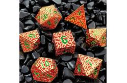 China Solid Maze Multi -Faceted Metal Dice DND#RPG Dungeon And Long Crusu supplier