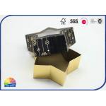 Star Designed 300g Folding Gold Card Carton Boxes Customized Logo Matte Varnishing