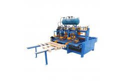 China Euro Wood Pallet Automatic Nailing Machine Pallet Foot Assembly Machine supplier