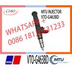 MTU X52407500053 Neutral common rail diesel fuel injector 52400017 VTO-G463BD 1820407