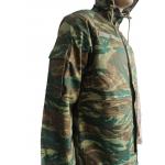 Hooded Camouflage Training Top with Versatile Functions  Zipper Metal Button Closure