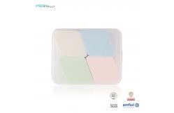 China Clear PVC Box Makeup Puff Sponge Kit Non Latex Foundation Makeup Sponge 4PCS supplier