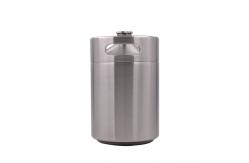 China Single Wall 5L Stainless Steel Mini Keg With Metal Lid supplier