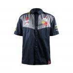Breathable Cotton Popline F1 and Motorcycle Racing Shirt with Custom Logo Print for sale