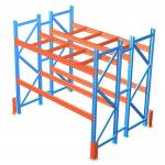 Mutitier Selective Pallet Racking RAL Color 2T Metal Warehouse Shelving for sale