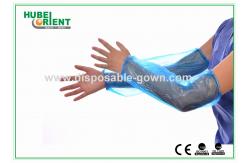 China Waterproof One Time Using PE Oversleeves For Clean Environment supplier