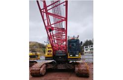 China Extremely Efficient SCC550A 50 Ton Mobile Hydraulic Crawler Crane Heavy Lifting Equipment supplier