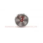 Elevator Braille Push Button Transparent Plastic Characters With Braille for sale