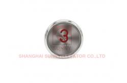 China Elevator Braille Push Button Transparent Plastic Characters With Braille supplier