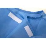AAMI Level 3 Standard Waterproof Blue Surgical Gown SMS Isolation Gown for sale