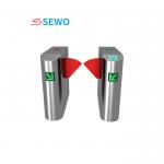 CE Flap Barrier Turnstile Mechanism Pedestrian Access Control Barrier Gate Security System for sale