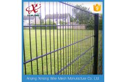 China Professional Double Wire Fence / Twin Wire Mesh Fencing Square Hole Shape supplier