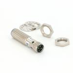 M12 Connector Inductive Sensors PNP NC Quasi Flush Detection Distance 2mm