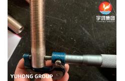 China ASTM B111 C70600 Low Fin Tube Copper Nickel Alloy For Heat Exchanger supplier
