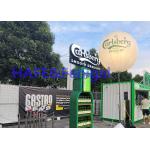 Custom Moon Balloon Light Event Exhibition Decoration 3200k 2000W