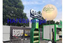 China Custom Moon Balloon Light Event Exhibition Decoration 3200k 2000W supplier