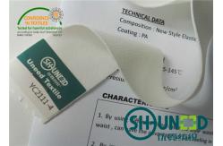 China Eco - Friendly Big Elastic PA Adhesive Lining And Interlining Dry Cleaning supplier