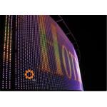 Outdoor Full Color Pixel 37.5mm Curtain LED Display For Sports stadium for sale