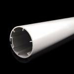 Heavy Duty Aluminum Alloy 6063 Roller Shade Blind Tube 38mm for sale