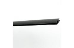 China                    Wide Flexible H Channel Extrusion Profile White              supplier