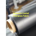 Neoprene Coated Fiberglass Fabric  600gsm 50 Meter Roll Length for sale