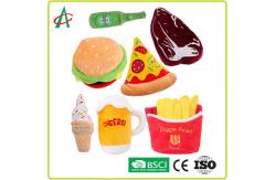 China Bite Squeaky Pet Plush Toy Durable polyester fabric EN71 Standard supplier