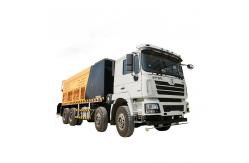 China Sinotruk HOWO 8x4 Micro Surfacing Slurry Paver Pavement Asphalt Truck Machine supplier