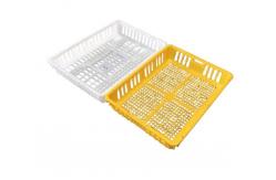 China Live Poultry Carrier Crate Broiler Plastic Cage 7-10 Chicken Capacity supplier