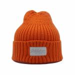 Big Headband Hat Fashion Knitted Wool Winter Thickened Candy Color Pullover Hat for sale